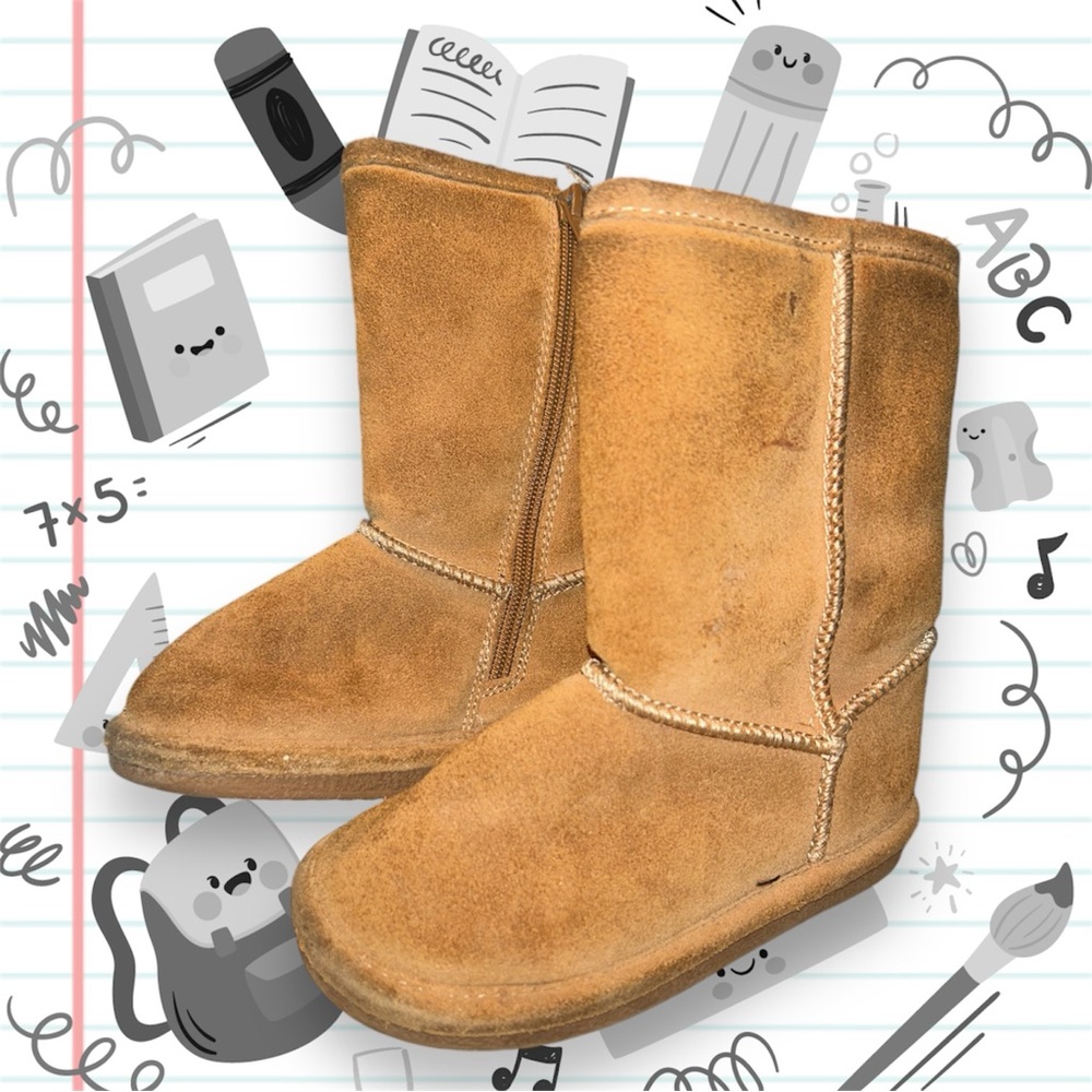 Girls LiL Zana Suede Boots size 9M